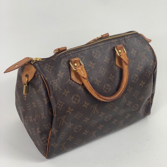 Louis Vuitton Handbags - Louis Vuitton Monogram Speedy 30